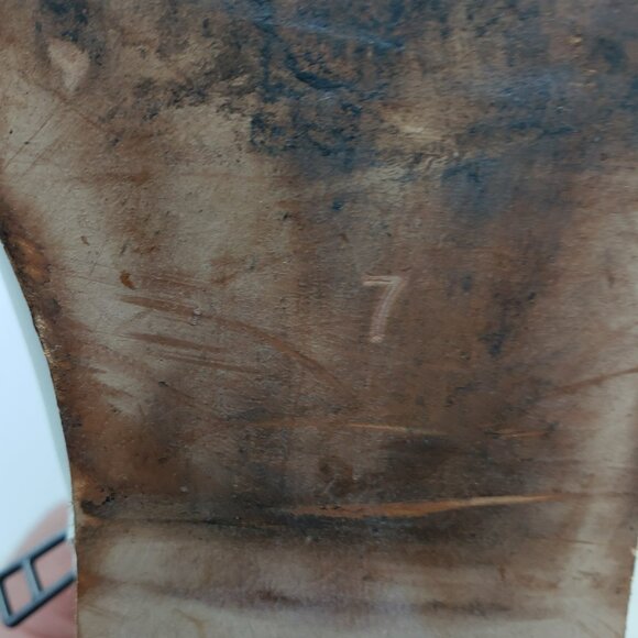 Madewell Charley Leather Boots 7 Womens Block Heel Ankle Booties Cream - Picture 8 of 9